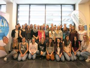 Schülerinnen der HBLW Saalfelden nehmen am Erasmus+ Projekt teil.